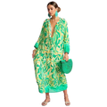 Vestido con estampado boho