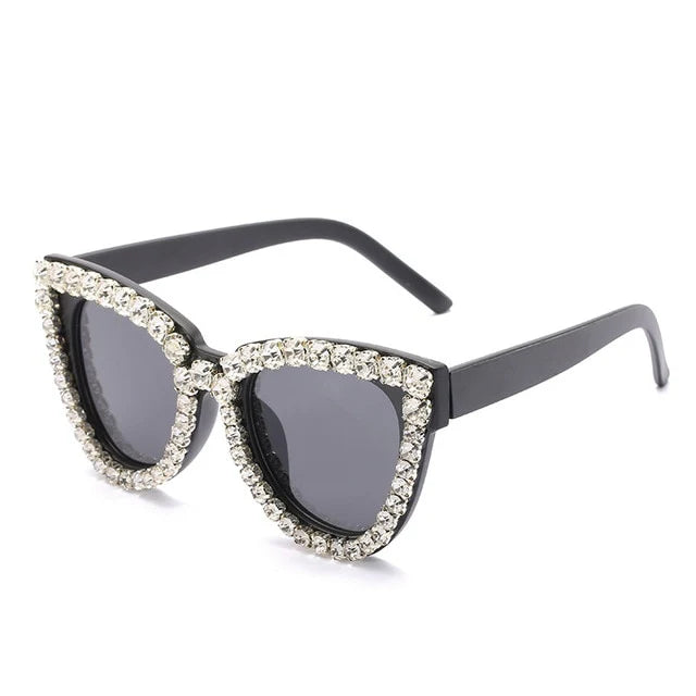 Gafas de sol con pedrería Rubí