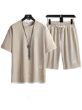 Conjunto de ropa Cris de punto waffle